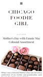 Mobile Screenshot of chicagofoodiegirl.com